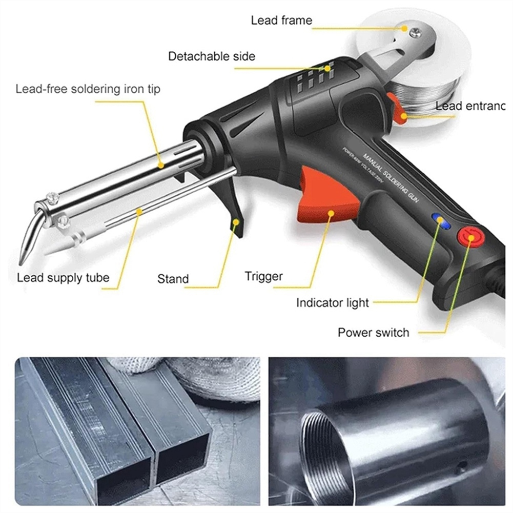 Industrial Heated Laser Welding Tool - Internally Heated Industrial Laser-Welding Tools 110V