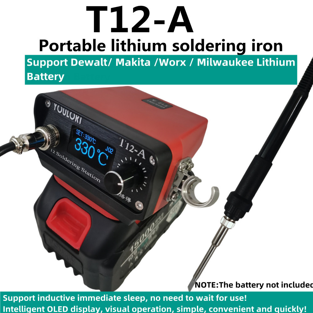 T12-A STM32 V3 Cordless Solder - đánh giá và giá Milwaukee Drill M12 Fuel
