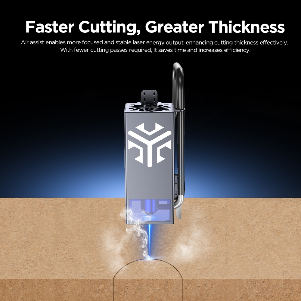 ACMER C4 Laser Air Assist Pump - đánh giá và giá Industrial Laser Engraver