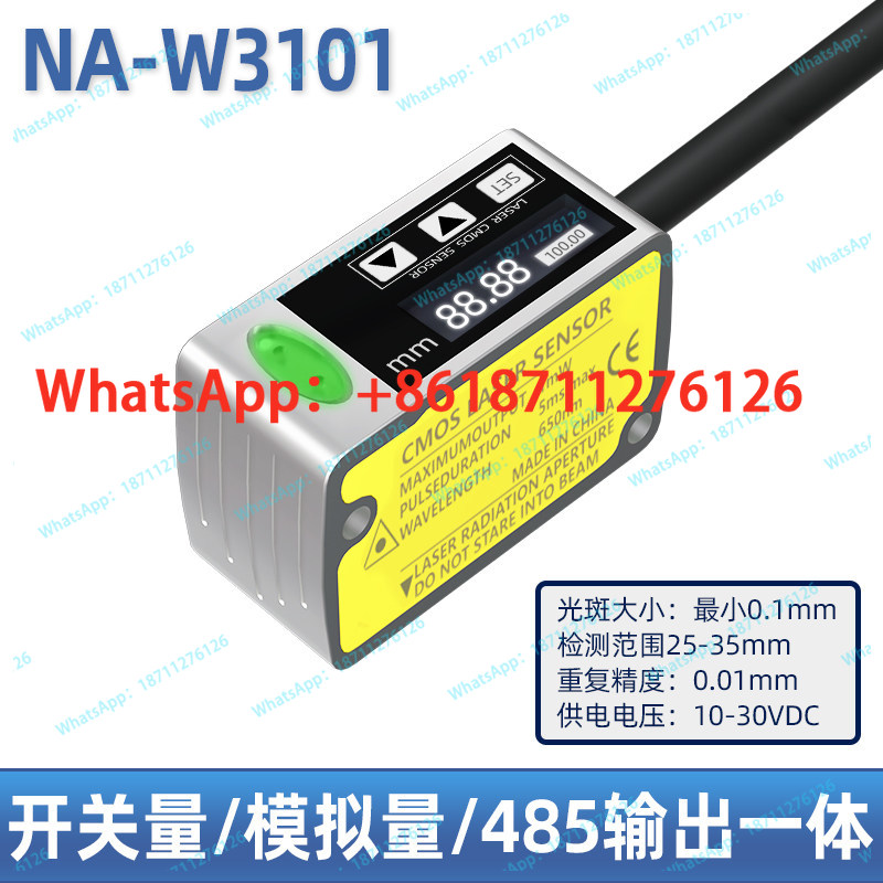 High Precision 0.01mm Laser Di - đánh giá và giá Industrial Laser Displacement Sensor