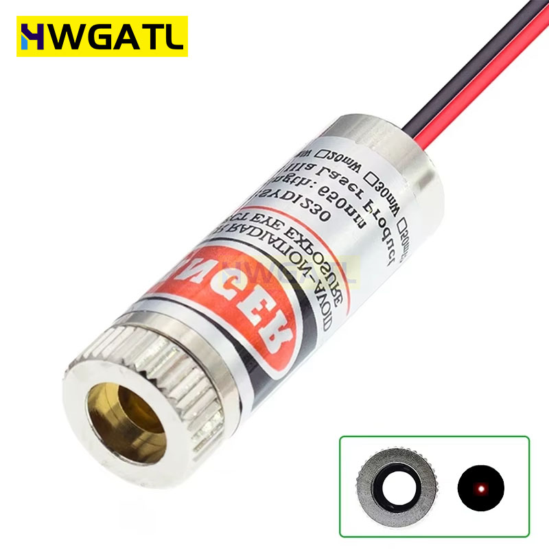 650nm 5mW Red Point / Line / C - đánh giá và giá Industrial Laser Head
