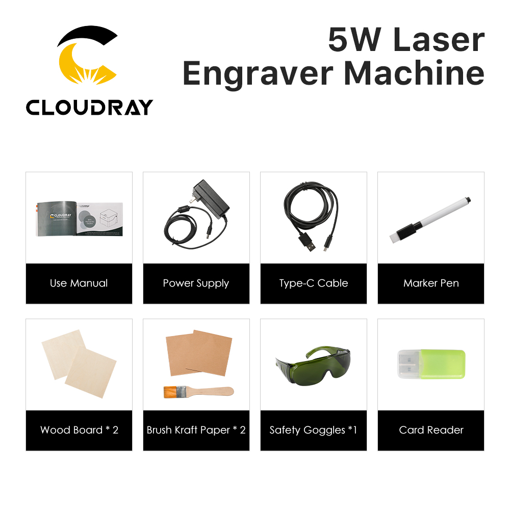 Cloudray Laser Engraver BM1 Ma - đánh giá và giá Industrial Laser Machines