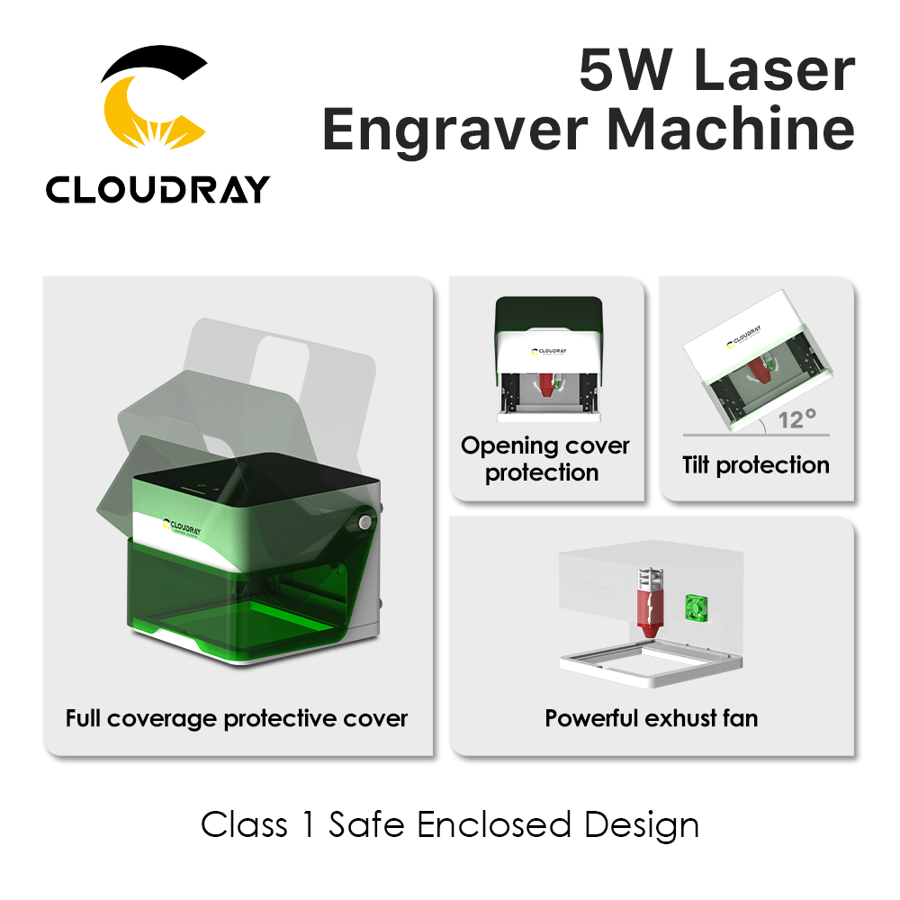Cloudray Laser Engraver BM1 Ma - đánh giá và giá Industrial Laser Machines