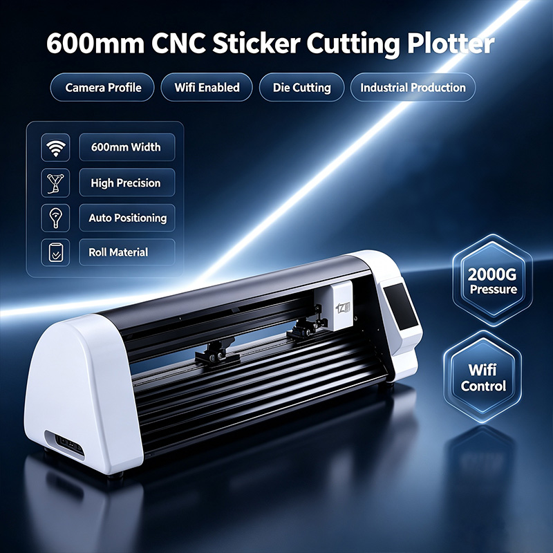 600mm CNC Laser Sticker Cuttin - đánh giá và giá Industrial Laser Machines